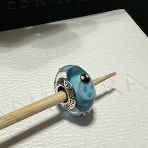 Pandora Ocean Blue Ladybug Murano Charm